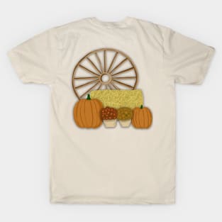 Autumn Pumpkin Scene T-Shirt